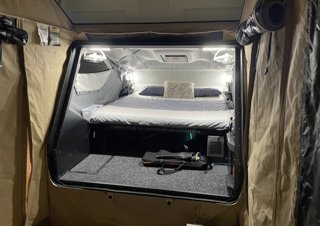 Tvan camper trailer hire Sydney NSW. Family trip to Fraser Island.